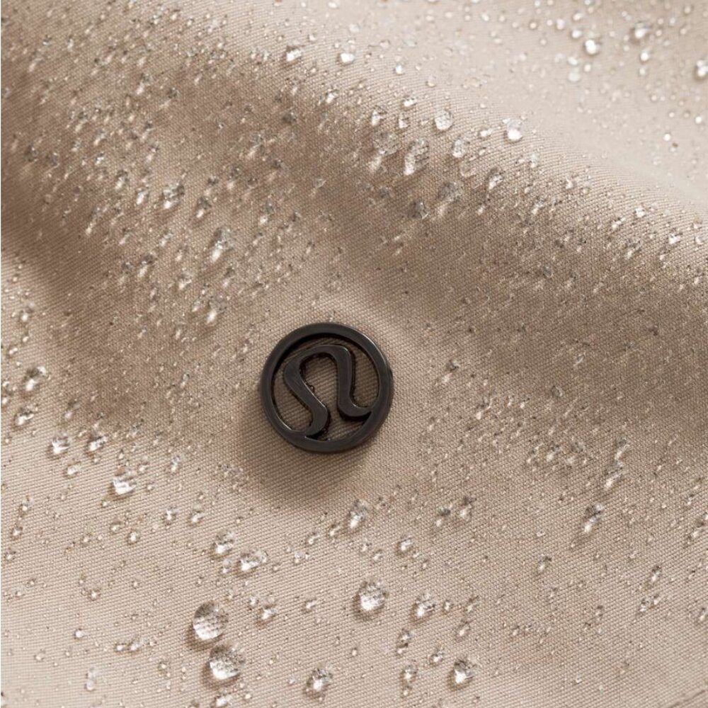 LULULEMON Gathering Storm Short Jacket Womens Size 4 Waterproof Windproof Beige - Picture 6 of 16